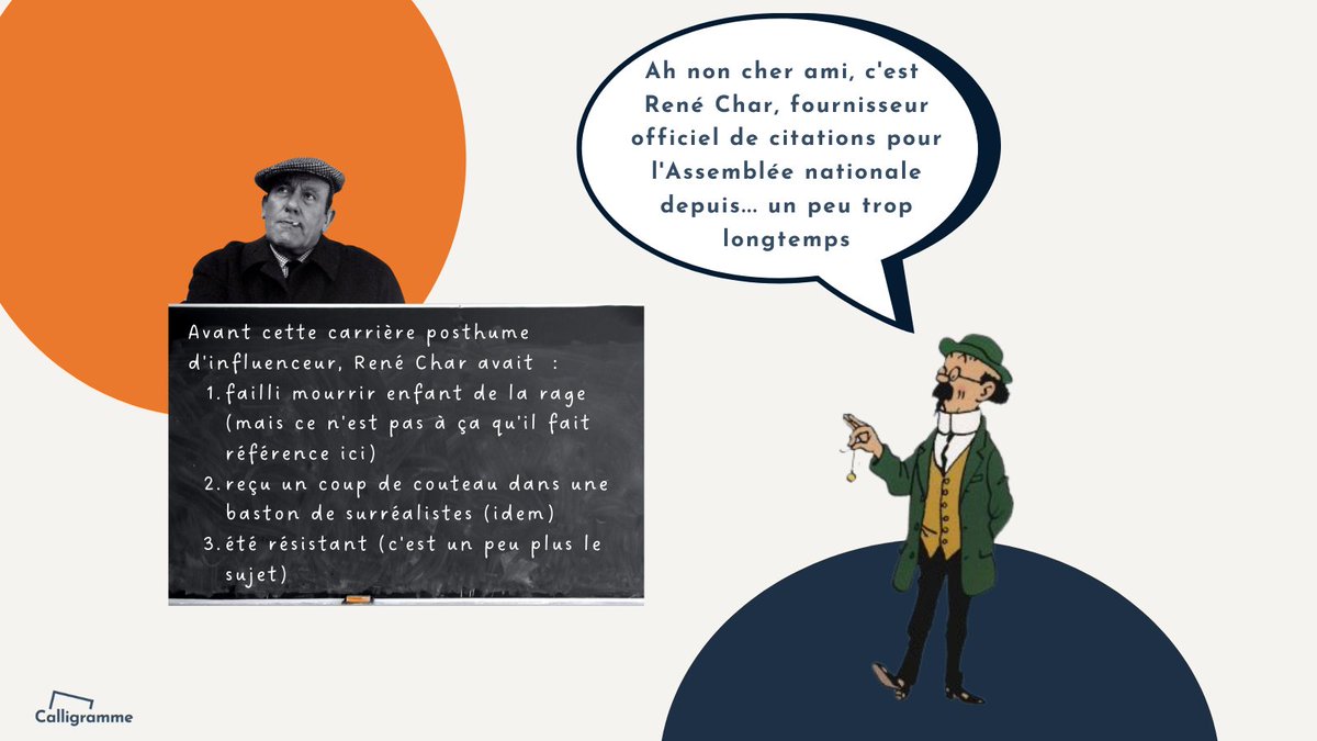 emmargillac's tweet photo. #citationdumardi  
Vous aussi vous en avez assez des citations apocryphes de Bill Gates ? Ou vous vous demandez comment citer quelqu’un sans faux pas ? On vous explique comment faire avec l'aide de René Char. Parce que citer c'est bien mais bien citer c'est mieux!
#communication https://t.co/eeX4zMCZbR