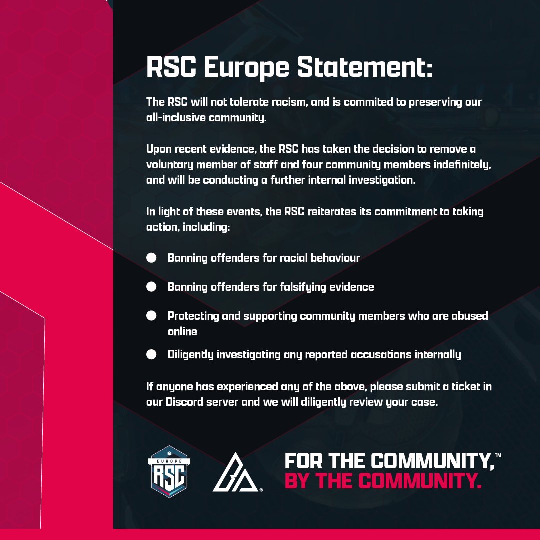 A statement from the league's leadership: