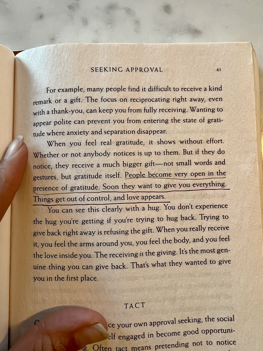 My life changed when I started to feel more whole in myself, which then created an enormous upgrade of gratitude energy in my day to day life. Less thinking, and more just living and feeling grateful for life!