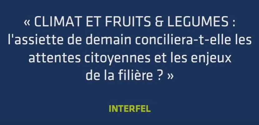 Interfel's tweet photo. [📺Débat citoyen] Retrouvez le #replay du débat organisé par Interfel à l'occasion du #sival22 «L’assiette de demain conciliera-t-elle les attentes citoyennes et les enjeux de la filière ?», animé par @sebastien_abis #climat #fruits #légumes
➡️https://t.co/vGeE5fR43B https://t.co/Nu1Hxe8yDx