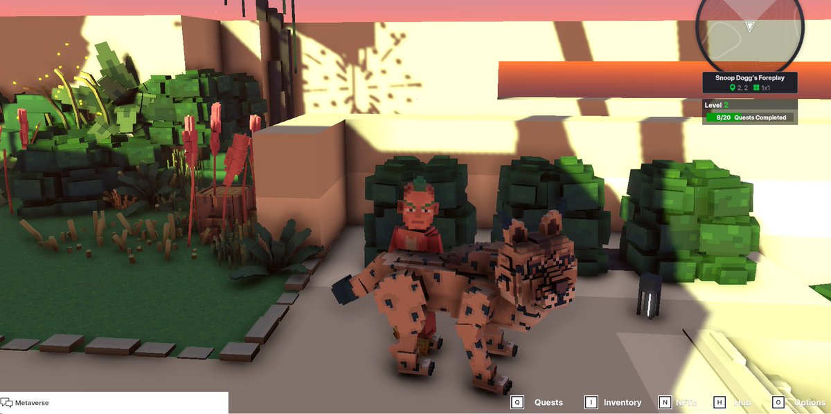 Golllume's tweet photo. @TheSandboxGame I just participated in the daily #SandboxAlphaS2Contest for a chance to earn up to 1,000 $SAND! Starting March 21 - Find Martha in the Snoop Dogg Mansion. Check out my screenshot below!
👇 #SandboxAlphaS2 https://t.co/XpezhIgldo