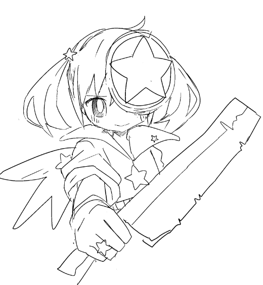 最強のらくがき描けた 