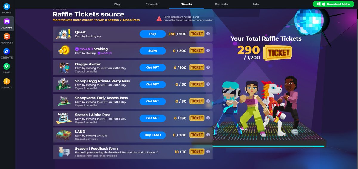 nath_thaen's tweet photo. @TheSandboxGame I just participated in the daily #SandboxAlphaS2Contest for a chance to earn up to 1,000 $SAND! Starting March 22 - Ticket Day. Check out my screenshot below!
👇 #SandboxAlphaS2 https://t.co/fcEgQDG72q