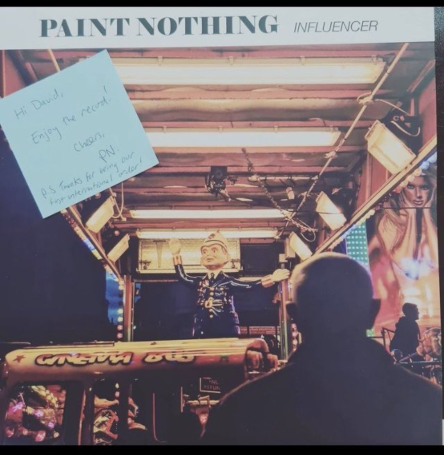 _PaintNothing's tweet photo. Nice to see copies of our album out in the wild - this one is in Queensland, Australia. 

Thanks to everyone who has bought a record, digital copy or streamed our new noise so far. 

Influencer is here: https://t.co/Kub8Wgqoy7 https://t.co/pbttAhErNK