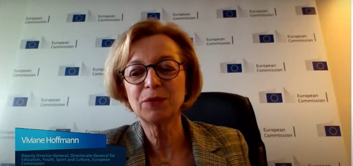 EUDigitalEdu's tweet photo. "Digital tools have the power to connect and IT skills can empower the individual" — Viviane Hoffmann, Deputy Director-General, Directorate-General for Education, Youth, Sport and Culture, European Commission

#DigitalEdForum https://t.co/8QoIhgwYOD