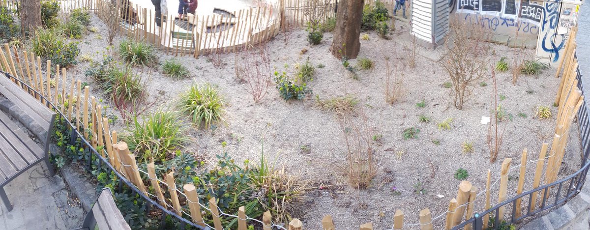 NatureSpotsApp's tweet photo. #City habitat spotted by in NatureSpots with user feedback: "@Stadt_Wien der Schotter funktioniert seit Jahren nicht und schafft keine Lebensqualität oder Natur. Bitte #ma42 Policy ändern! #schotterbeet #wien #vienna" at https://t.co/Gz0SyQw4oG https://t.co/nM0Bu5NEc1