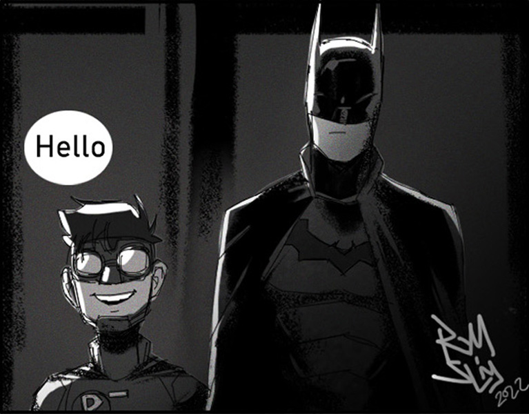 RymSlim's tweet photo. #TheBatman https://t.co/XUFEQsinRT