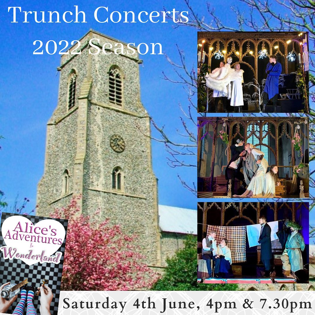 thisismytheatre's tweet photo. We’re delighted to be returning to St Botolphs Church in #Trunch this year as part of their Trunch Concerts 2022 Season!
Following productions of #TheSnowQueen ❄️, #TheTempest 🌊 and #AChristmasCarol 🎩 at this stunning venue… https://t.co/zNSwRLYWjX