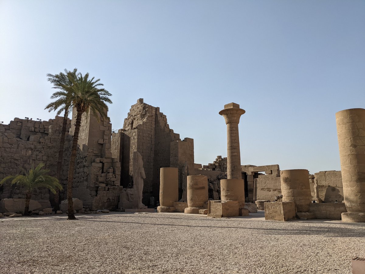 EgyptMcr's tweet photo. Good morning, #Karnak! An early start means very few people. 

Gosh, I've missed this wonderful place! ♥️🇪🇬🙏 https://t.co/BxpOcYqnr2