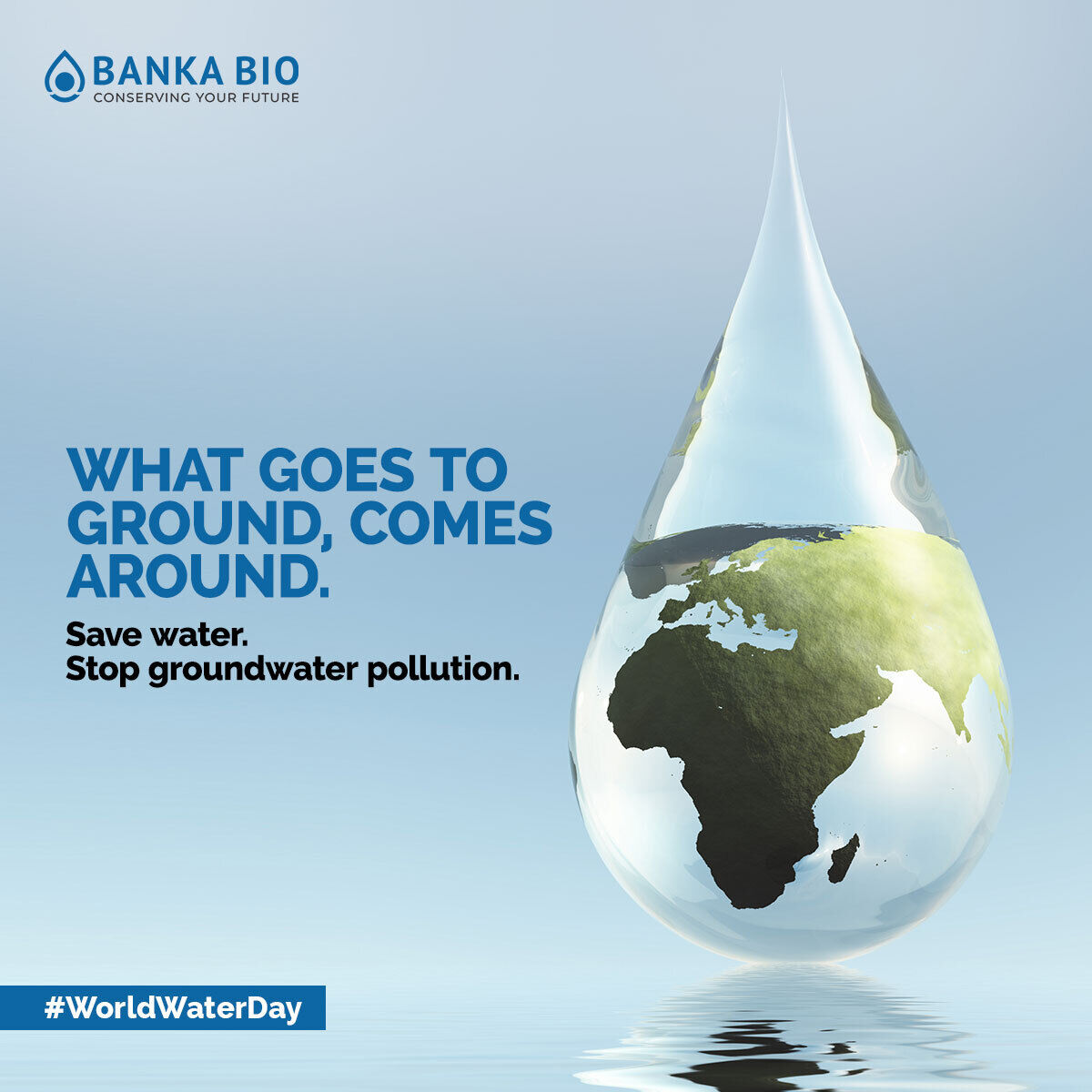 bankabio's tweet photo. Today is a good opportunity to raise awareness about groundwater pollution and the crisis it causes. By making sustainable choices, we can improve water quality, hygiene facilities, and sanitation.
#BankaBio #worldwaterday #waterday2k22 #groundwater #watercrisis #waterquality https://t.co/ug9Vjx5vUr