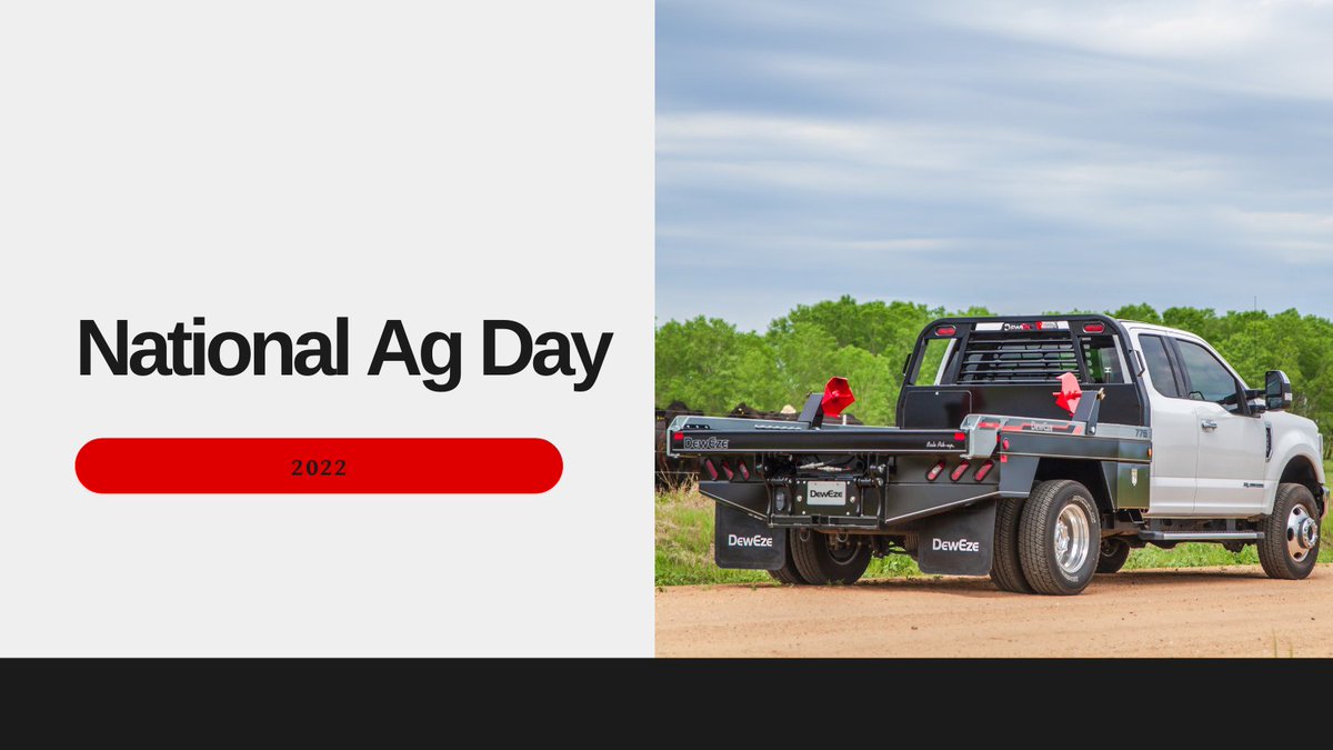 Helping those who feed the world! #NationalAgDay2022 #DewEze #Agriculture