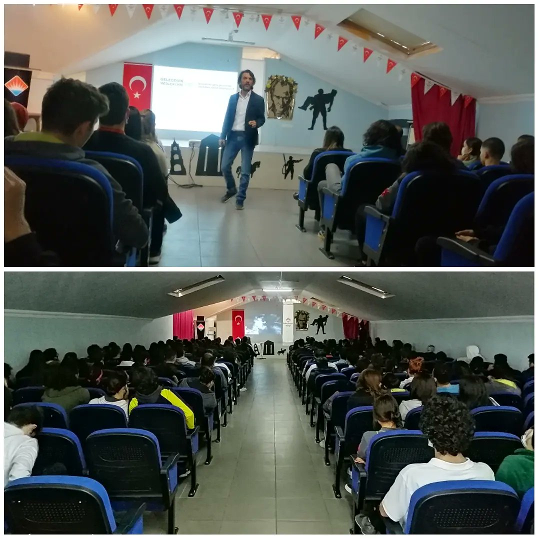 BAU Tanıtım ve Öğrenci Kaynakları Direktörü Sn. Eray Mazanoğlu "Kariyer Planlama ve ApplyBAU Süreci" hakkında 11 ve 12. sınıf öğrencilerimize seminer gerçekleştirdi. Kendisine ve ekibine verdiği değerli bilgilerden dolayı teşekkür ederiz.
<a href="/adayBAU/">adayBAU</a>
#BahçeşehirKoleji
#ApplyBAU