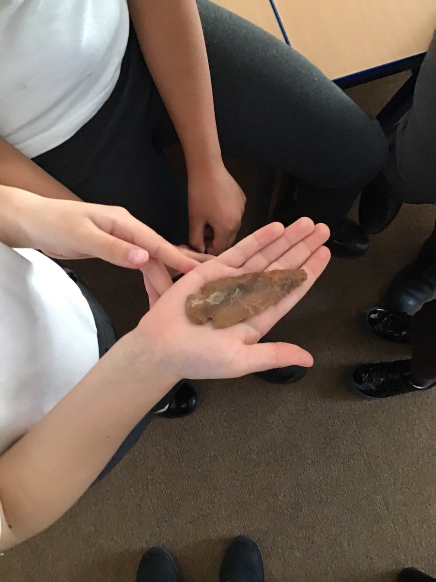 We have spent the afternoon as historians! We studied Stone Age artefacts carefully and discussed what insights they have given us into the prehistoric world! We are excited to present our findings through the use of an app! <a href="/GaytonPrimary/">Gayton Primary</a>