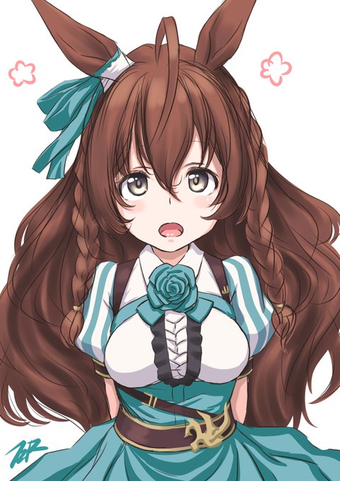 メジロブライトさんラクガキ#ウマ娘プリティーダービー #ウマ娘 