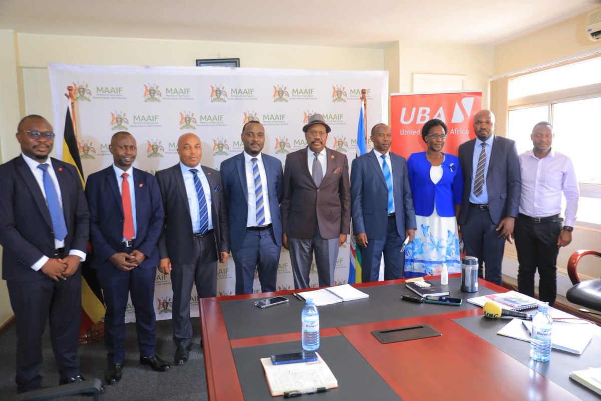 Today, we have held a meeting with representatives of the United Bank of Africa (UBA) the institution that has been managing the Electronic Voucher System of the Agriculture  Cluster Development Project (ACDP).
