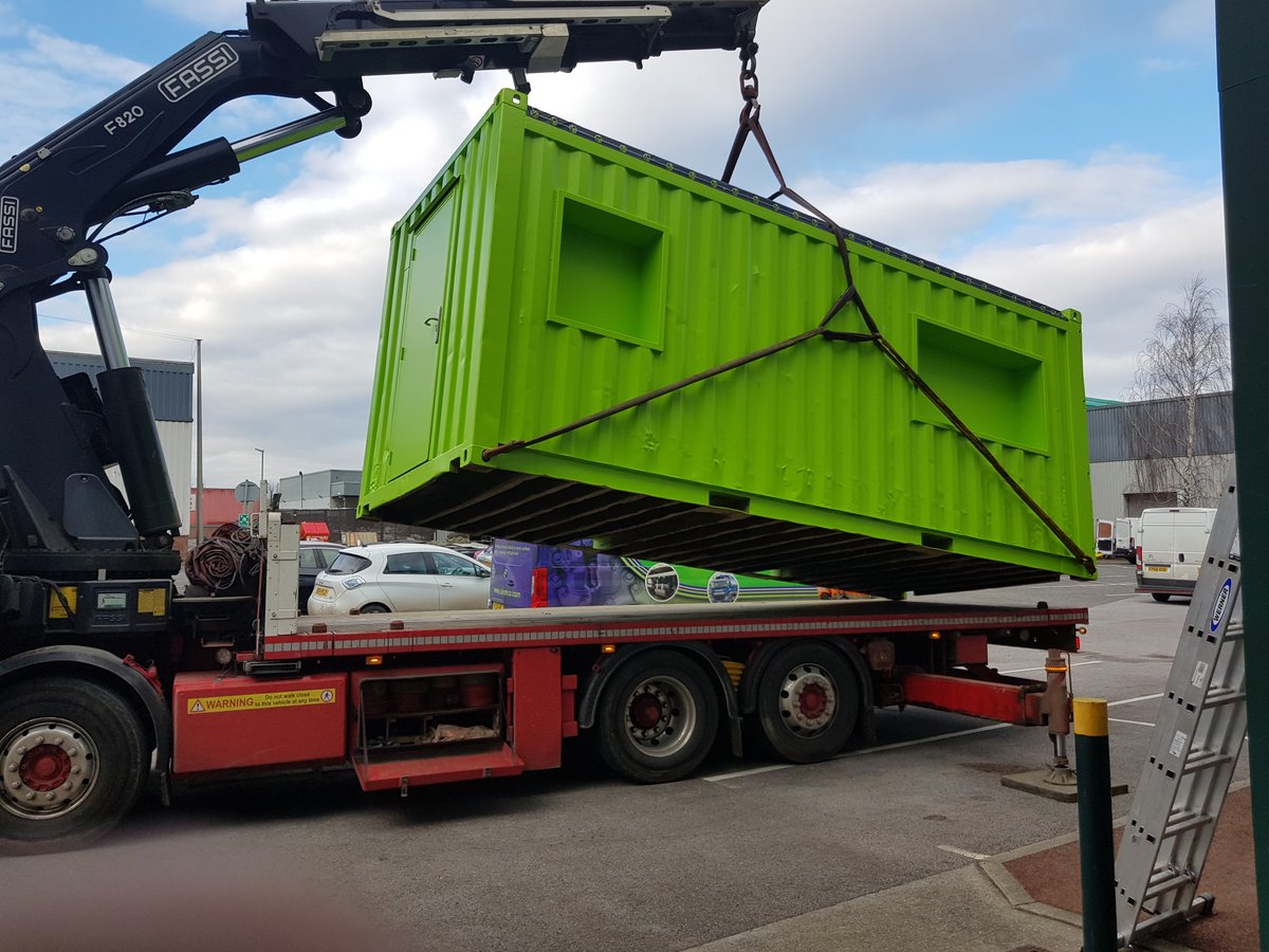 Ulemco's tweet photo. First phase of construction of our #hydrogen marine storage system for #HIMET @EMEC_Ltd done. Some serious pipebending due next! @SHFCA @UKHFCA @innovateuk #cleanmaritime https://t.co/tck7pMgjSs