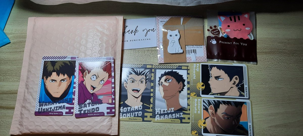 kimeee016's tweet photo. Neeeext are the UshiTen BkAk snapmides from @kozumella! Thank you for sending them hooome to my  unorganized self ❤

Hindi ko na naman alam saan sila ilalagay! HAHAHAHA! https://t.co/HOFLBsiOAk