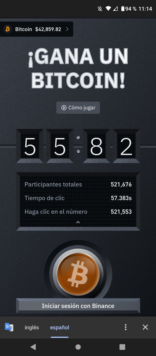 #BitcoinButton #binance #bitcoin