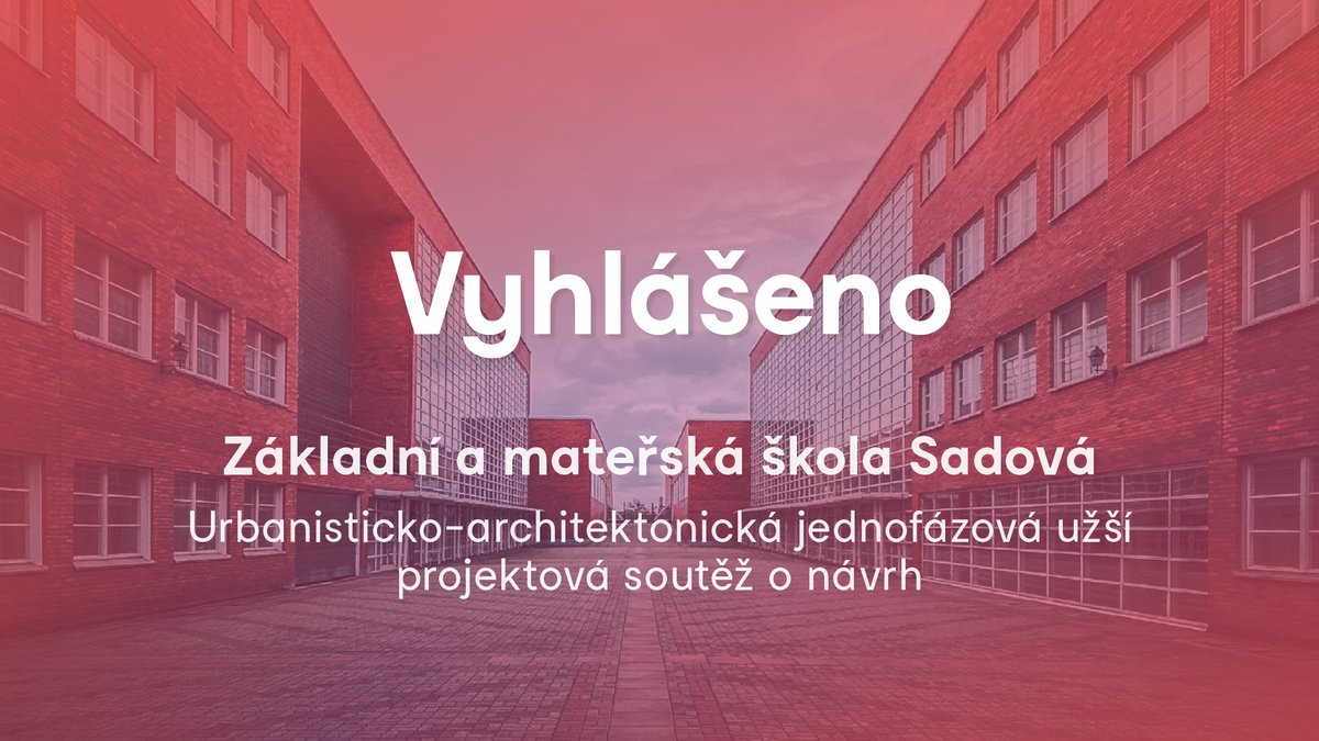 Urbanisticko-architektonická projektová soutěž na základní a mateřskou školu byla zahájena. Jejím předmětem je návrh novostaveb ZŠ a MŠ včetně nového centrálního veřejného prostranství a parku. 
👉 Žádosti o účast do 11. dubna 17:00. 
kambrno.cz/aktuality/vyhl…