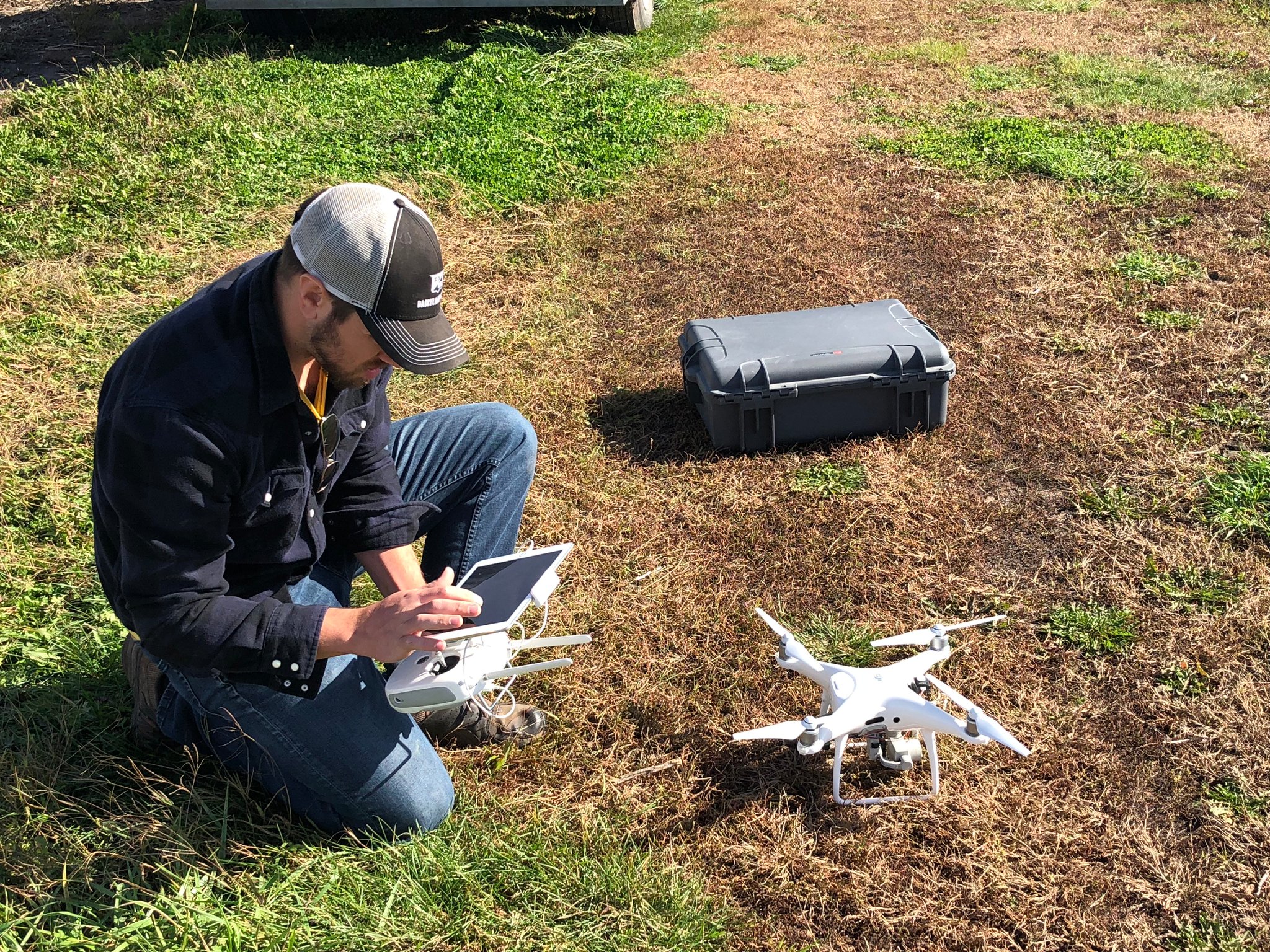 IPM at Iowa State University on Twitter "Crop scouting with a drone