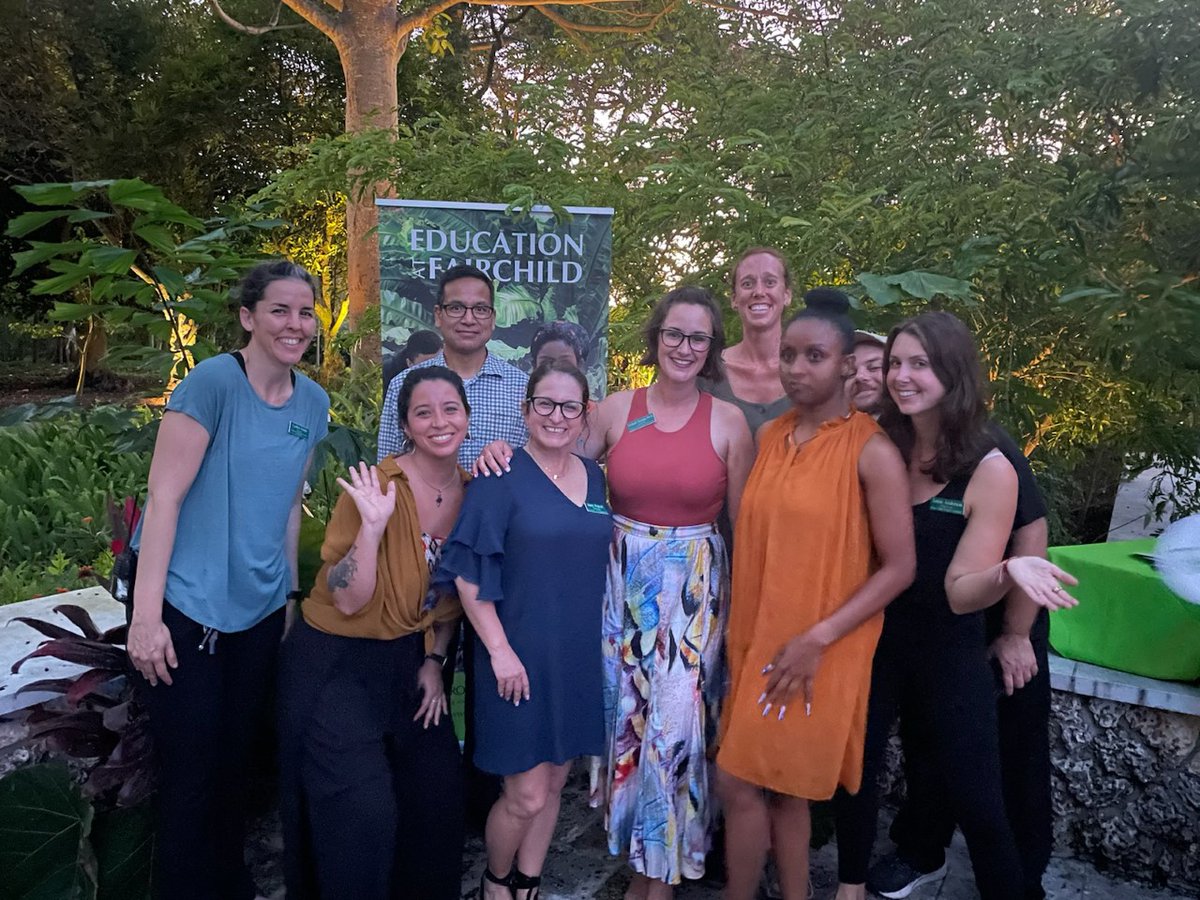 OrchidSTEMLab's tweet photo. We were so happy to host our Educator Appreciation Night @FairchildGarden last week. Thank you for spending the evening with us, we appreciate all of you who participate in our programs! @FairchildChall @Classes_FTBG https://t.co/8KsalFA8fJ