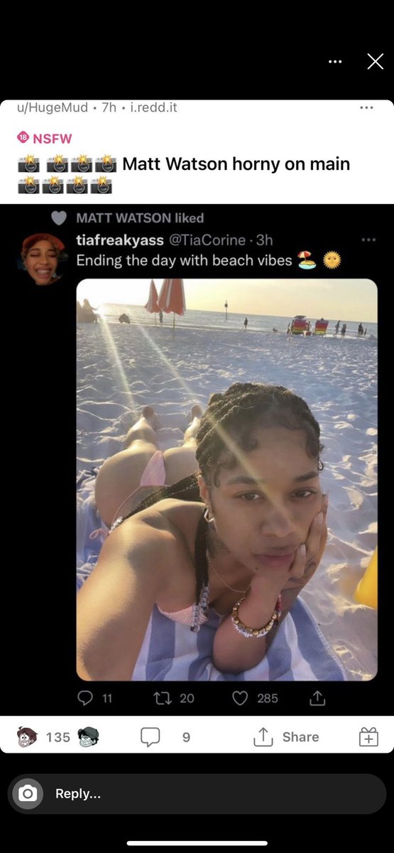 TiaCorine's tweet photo. Wy is this On Reddit 🤣 Y’all leave @matthwatson alone 😂😂 https://t.co/2El7STD6XK