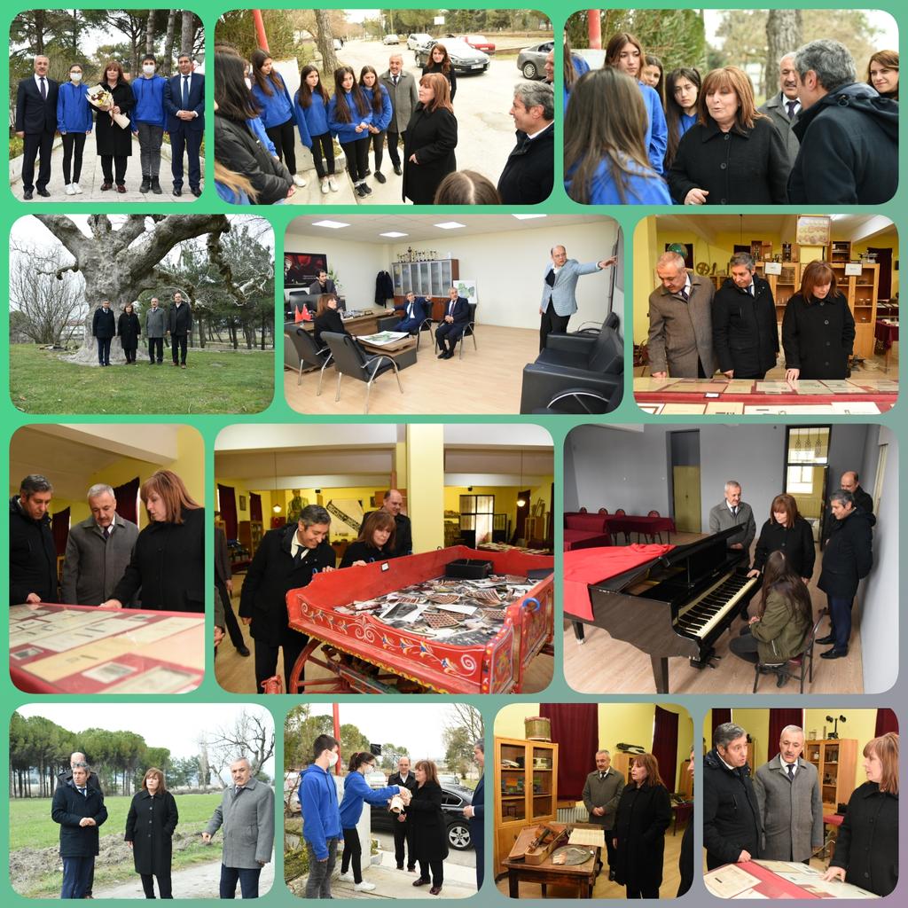 Mesleki ve Teknik Eğitim Genel Müdürümüz Sayın Nazan ŞENER'in teşrifleriyle, Savaştepe Tıbbiyeli Hikmet Mesleki ve Teknik Anadolu Lisemizi ziyaret ederek devam eden ve planlanan çalışmalar konusunda bilgilendirmelerde bulunduk.

<a href="/tcmeb/">Millî Eğitim Bakanlığı</a> <a href="/nznsener/">Nazan ŞENER</a> @MeslegimHayatim <a href="/tatliali12/">Ali Tatlı</a>