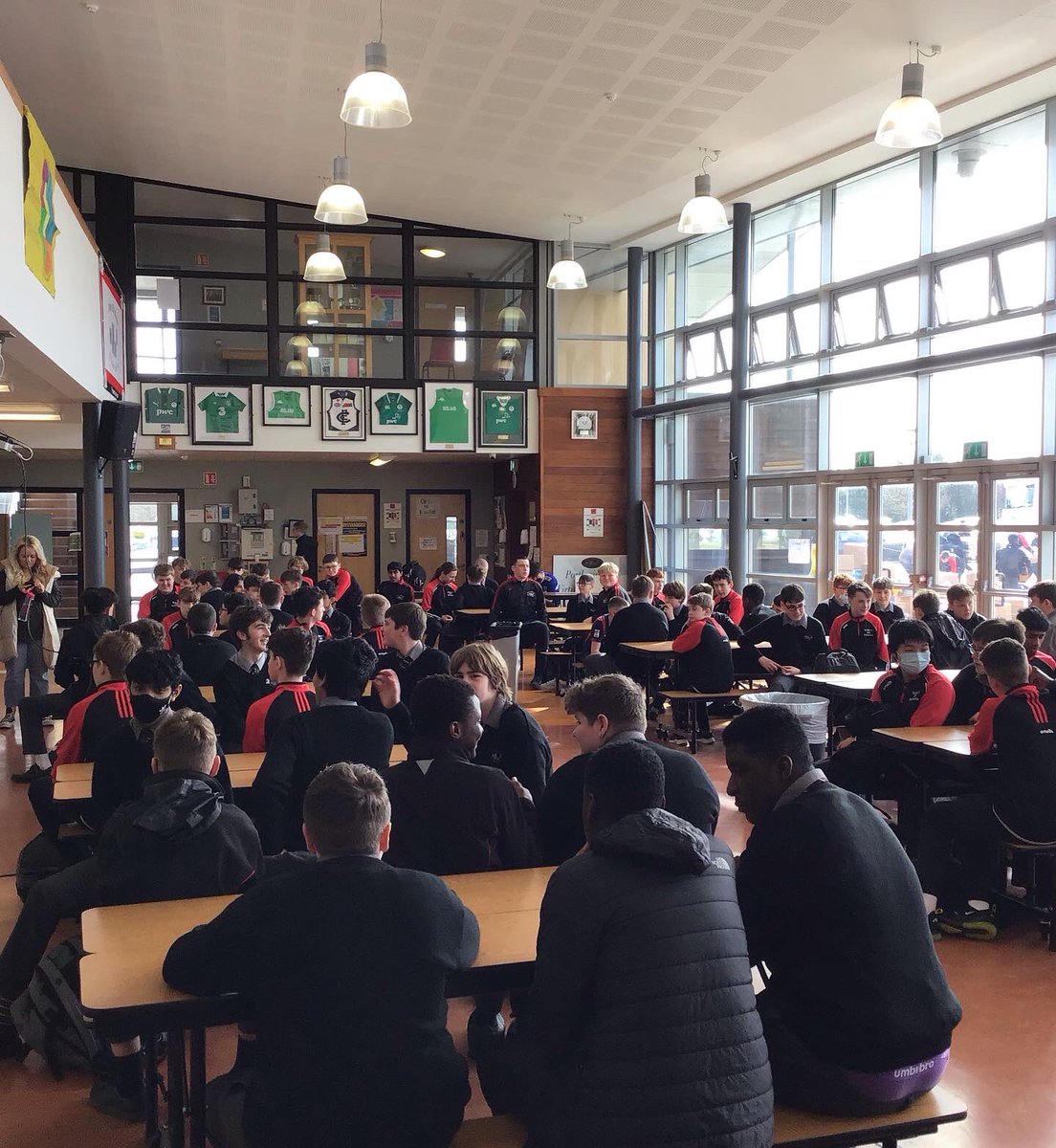 St_Marys_cbs's tweet image. Thank you to Zak Moradi for speaking to our students today on leaving his country because of war and starting a new life in Ireland 20 years ago. ❤️🖤#multiculturalweek #culturaldiversity #fromeachhisbest