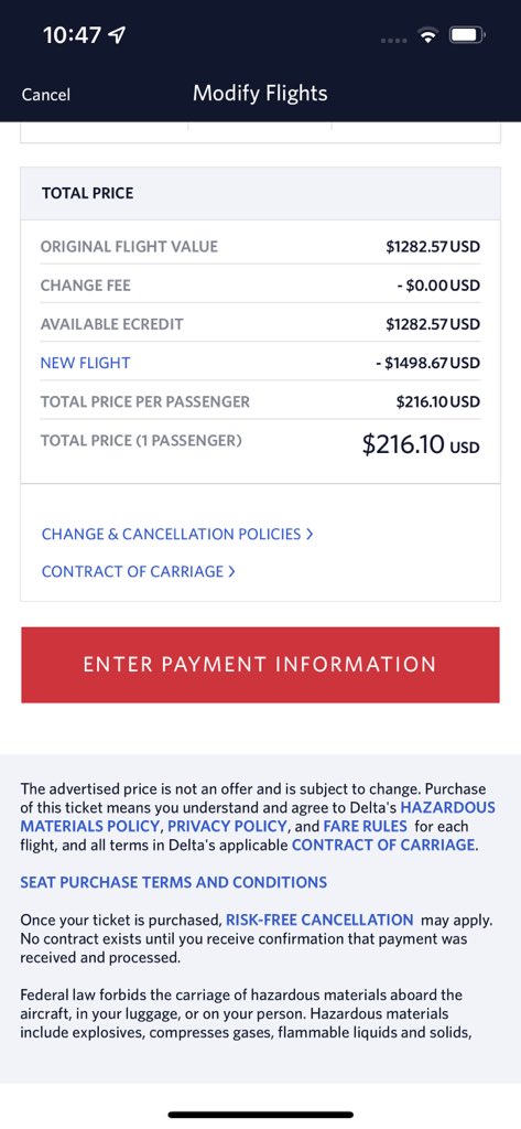 SociallyJason's tweet photo. .@Delta you have the worst customer service I have ever experienced! You quoted and charged me $216 to change my flight, only to tell me I have to pay over $1000 for the same flight after waiting over 5 hours with your customer care agents. #Deceptive https://t.co/soyiTSmRKr