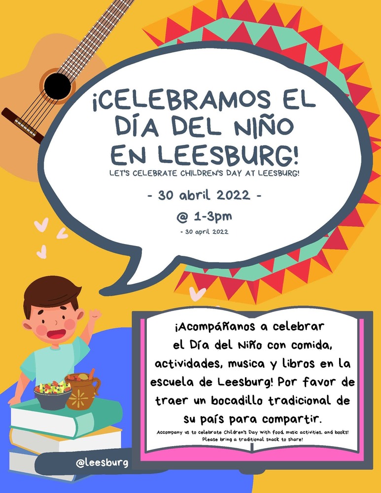 LeesburgBlazers's tweet photo. Day of the Child Celebration April 30 https://t.co/PLUyO6pS6q https://t.co/6NtrrMU28e