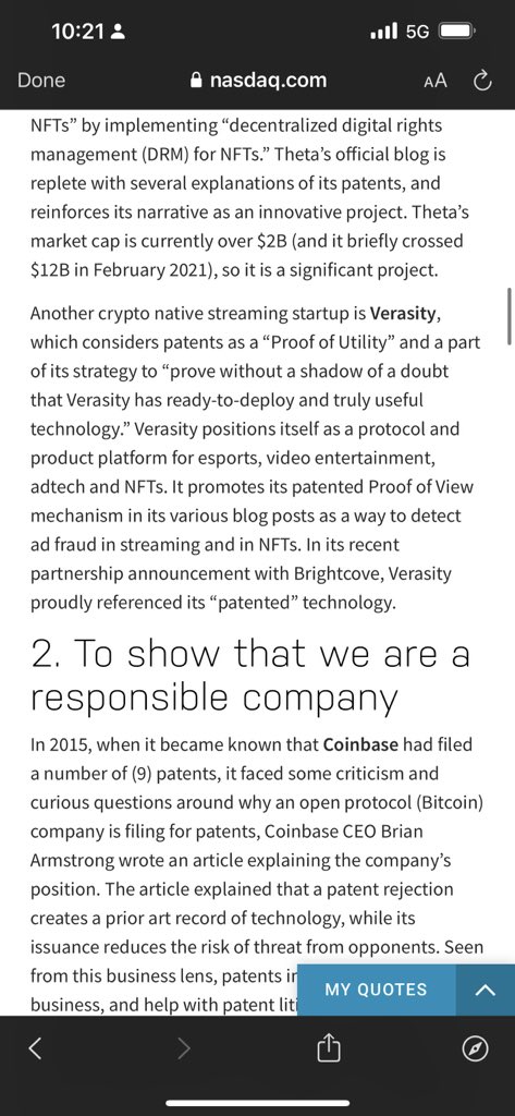 Smitty2292's tweet photo. The official @Nasdaq mentioning @verasitytech 🔥🔥 if that doesn’t scream LOAD UP then idk what to tell you 📈 https://t.co/tdEcjn6QMy