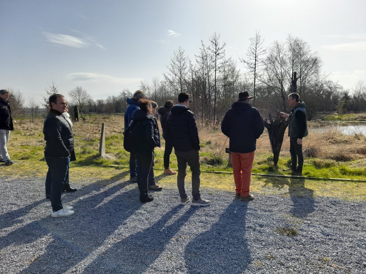 The sun is shining in @CabraghWetland for part of the #tripleceu transnational meeting fieldtrip #ClimateAction #Sustainablity