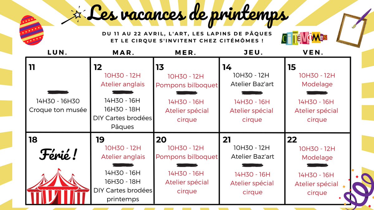 Citémômes - Découvrir, créer, rêver ! tweet media