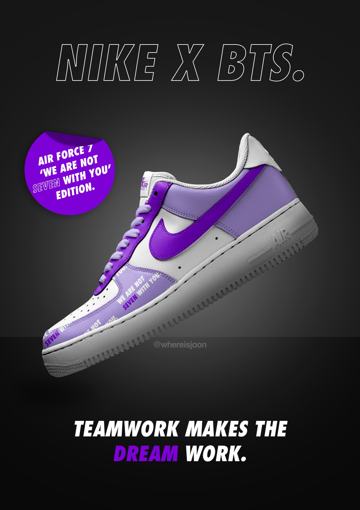 bts21 nike code