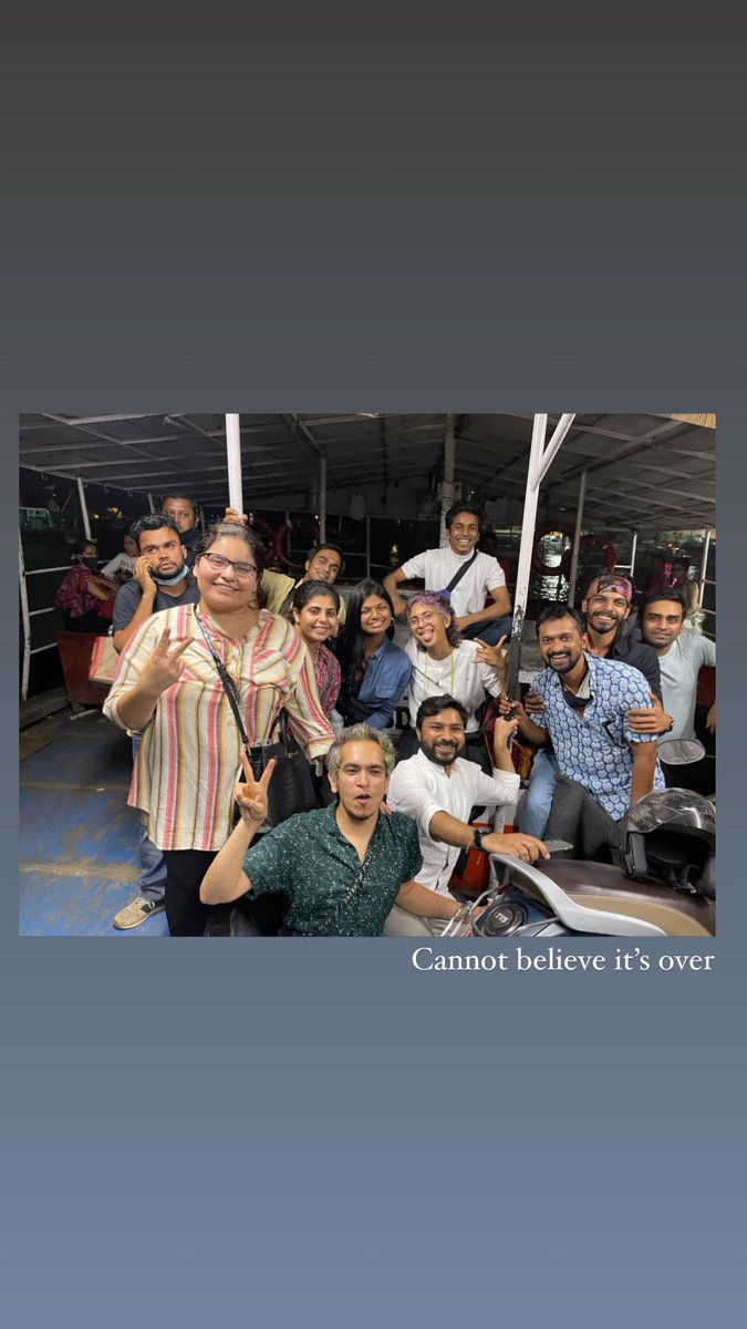 Aditya__REBEL's tweet photo. It's a wrap for #kiranrao's #2brides 🎬🎥❤️.
#AamirKhan https://t.co/rqA8jNJrUr