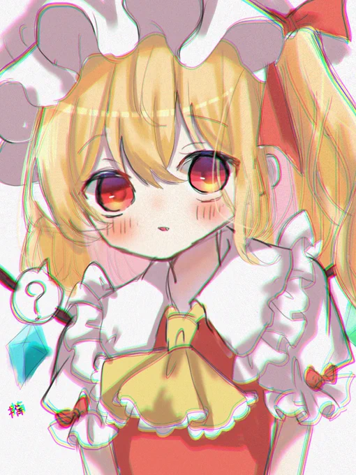 指描きrkgkフランちゃん #東方Project 