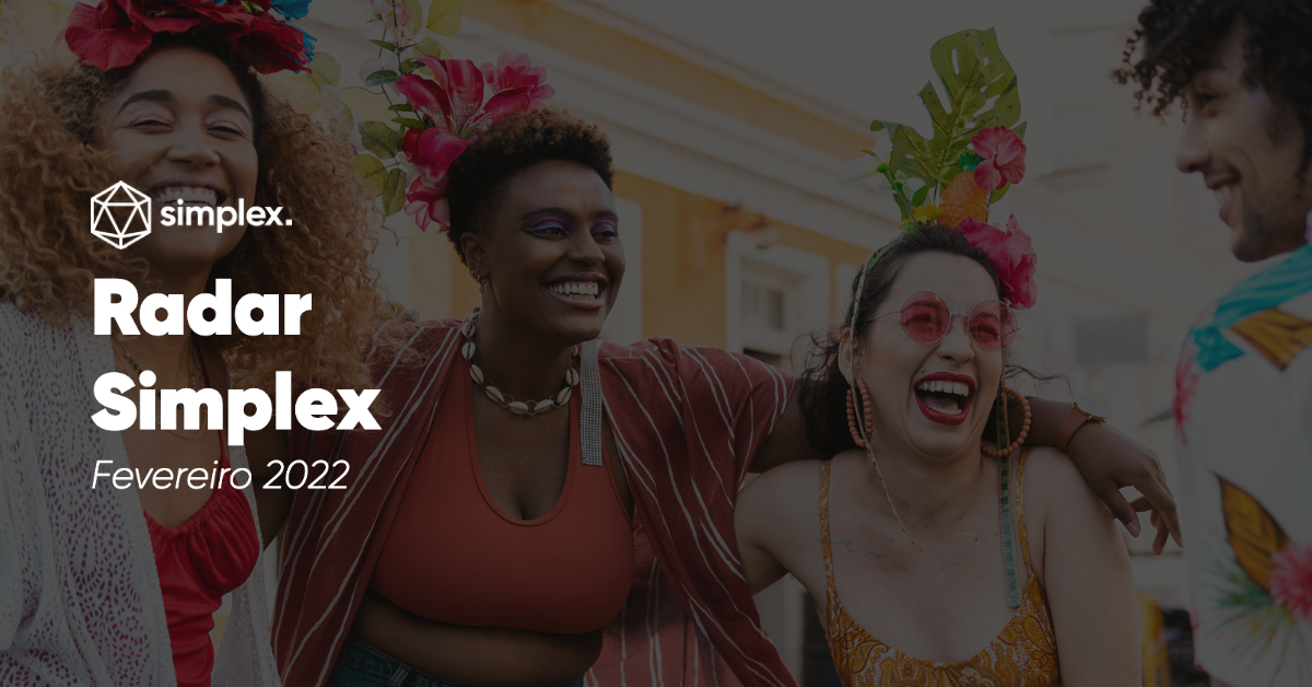 Radar Simplex: mês do Carnaval foi marcado por bebidas alcoólicas.
João Lee comenta que mesmo com os tradicionais desfiles adiados para abril, isso faz sentido devido à volta das festas e de viagens no feriado, que foram gatilho para a demanda represada. ecommercebrasil.com.br/noticias/mes-c…