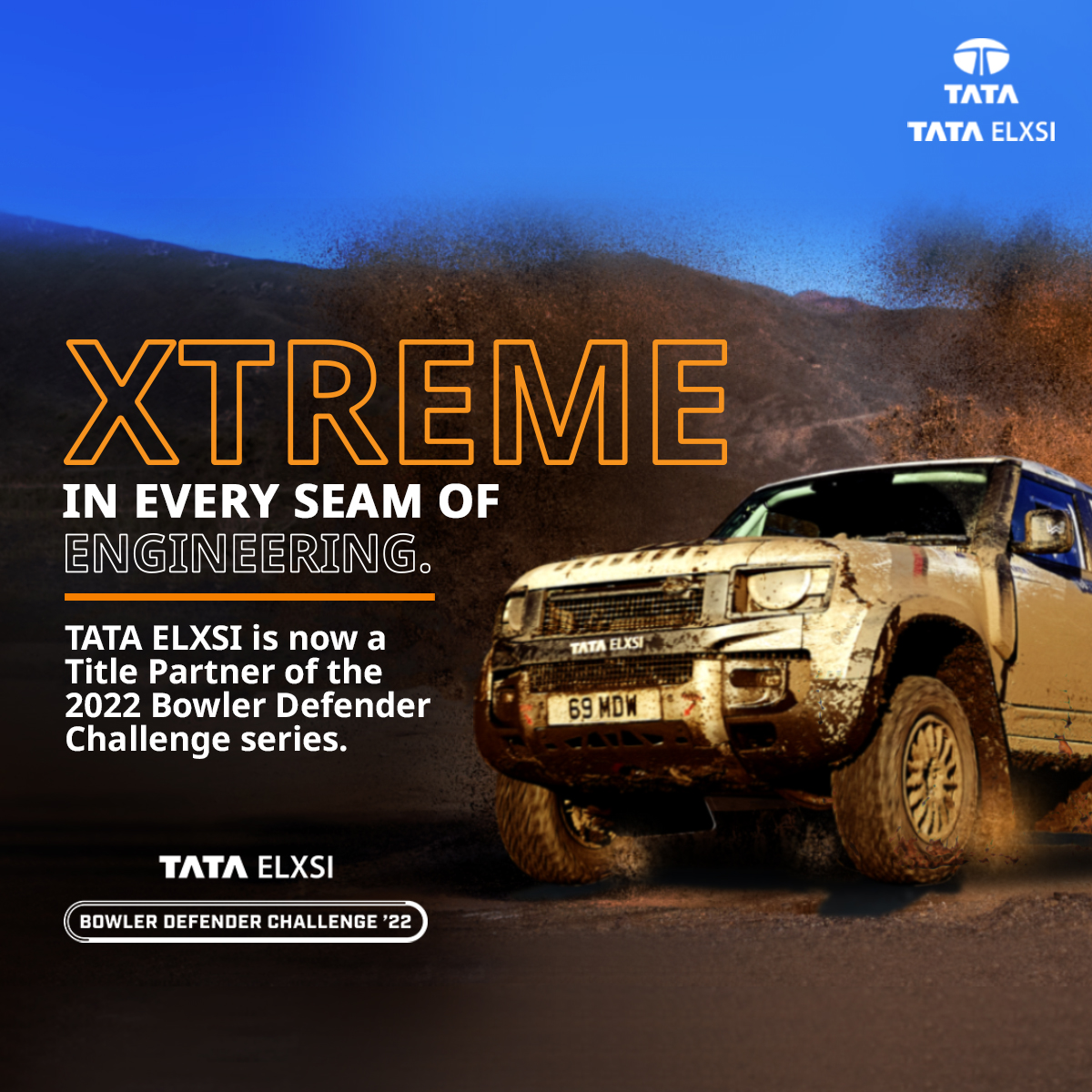 tataelxsi's tweet photo. We're thrilled to unveil our title partnership for the 2022 Bowler Defender Challenge. Read more - https://t.co/nybGSUvjm8
Follow us to know about Xtreme engineering & how we're driving the #XFactor in #rallyracing with #xtremeengineering @bowlermotors https://t.co/XgL0pyJVQY