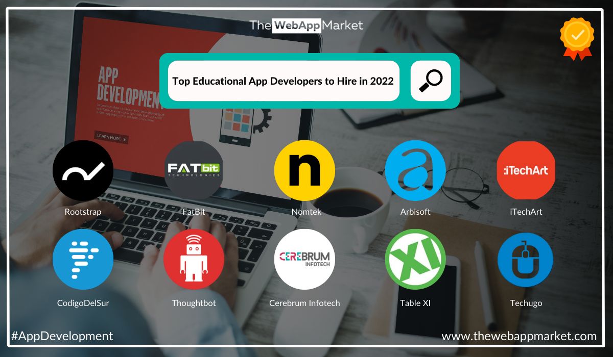 RootstrapInc's tweet photo. We kicked off the week being recognized as the Top Education App Developer in 2022, by TheWebAppMarket! 🙏

Big thank you to our developers for utilizing innovative tech to help make education more accessible for students. 

#EdTech #AppDevelopment #MobileApps #Innovation #Tech https://t.co/IeoljeK7ct
