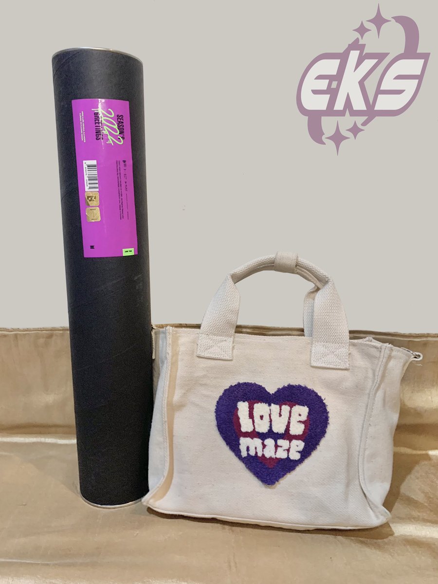 etherealkstuff's tweet photo. ✨ GIVEAWAY ✨
1st winner: Love Maze Big Totebag &amp; BTS 2022SG
2nd winner: Love Maze Mini Bag &amp; BTS 2020SG Calendar

- RT + Like this tweet &amp; also our pinned tweet 
- Must be following

This GA is open for worldwide, ends 03/28
Make sure your acc is public so we can check 😉💘 https://t.co/p4piRD4XRb
