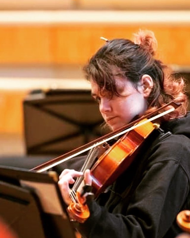 SinfoniaUkc's tweet photo. Meet some of the talented students soloists in tomorrow’s UKC Sinfonia lunchtime concert. 
On the programme: Vivaldi’s Spring and Woolrich’s Ulysses Awakes and more. #ukcsinfonia #stringmusic #UKC https://t.co/QIQYfh93Kp