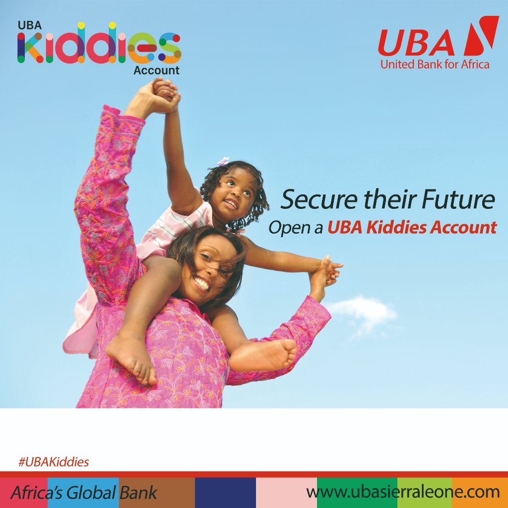 UBA Kiddies

Children between the ages of 0 – 12 years. Parents or guardians will manage the account on behalf of the child. 

#UBAKiddies
#UBASierraLeone
#AfricasGlobalBank