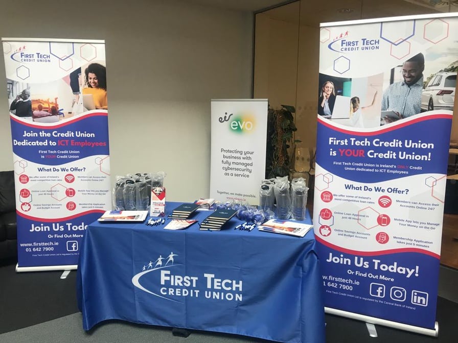 FirstTechCU's tweet image. It&apos;s great to be back! After two long years, we are finally back out on the road visiting our member companies. Thanks to @eirevo for hosting us! #firsttech #creditunion #ICT #telecommunications
