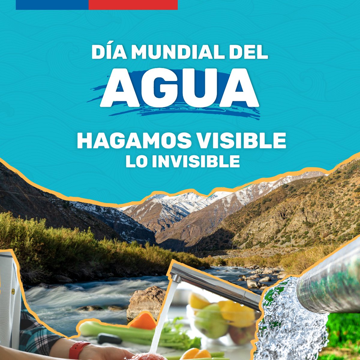 MMAAntofagasta's tweet photo. #DíaDelAgua La crisis hídrica ha afectado la forma en cómo las personas y comunidades habitan los diversos territorios del mundo, y Chile no es la excepción. El resguardo del agua se vuelve muy necesario y para ello, necesitamos trabajar coordinadamente. https://t.co/TMJ4z6TSt2