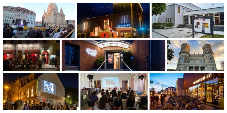FilmfestDresden's tweet photo. #backtocinema Das #fdd22 findet in 13 Locations in #Dresden statt. Wir freuen uns erstmals im Zentralkino und Kino im Kasten zu Gast zu sein. Darüber hinaus kehren wir auch wieder in unsere traditionellen Lieblingskinos zurück. Alle Orte im Überblick: https://t.co/Yj3LLVfEzz https://t.co/CThx06jxLE
