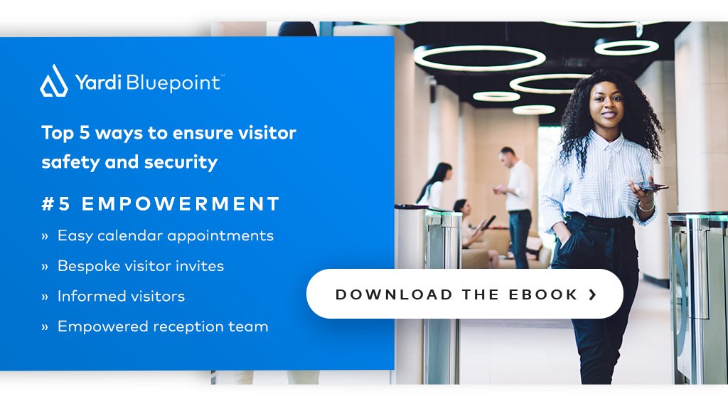 #TipTuesday Empower the people connecting to your spaces. Let your #visitors have the right access to your building, provide your tenants with the right tools for better #VisitorManagement and keep #security and #safety at the forefront. Find out how at bit.ly/3wsSsg1.
