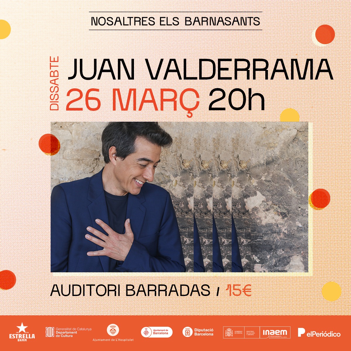 BARNASANTS! (@barnasants) on Twitter photo 🍽️ Avui dinar de premsa amb <a href="/JuanValderramaC/">Juan Valderrama</a> per presentar #MujeresDeCarneYVerso
📌Dissabte al Barradas
Últimes entrades 👇
entradas.codetickets.com/entradas/juan-… 🍽️ Avui dinar de premsa amb <a href="/JuanValderramaC/">Juan Valderrama</a> per presentar #MujeresDeCarneYVerso
📌Dissabte al Barradas
Últimes entrades 👇
entradas.codetickets.com/entradas/juan-…