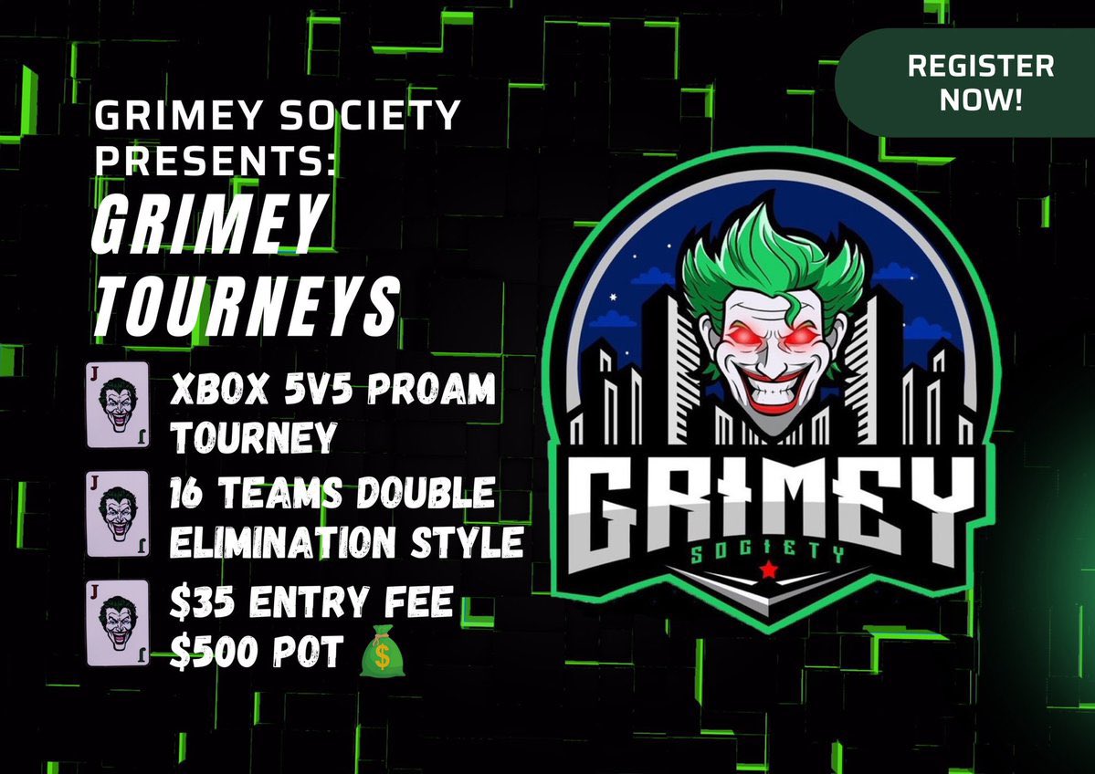 TG2kGAMING's tweet photo. 🃏$500 Min Pot 
🃏DM the page or tourney admins to get registered
@ErodMFJones @iiWondyy 
🃏Starts 29th - Final 4 and Finals the 1st
First 5 teams -10 dollar credit https://t.co/HenMokzfsm