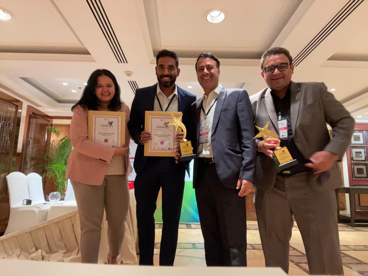 nikhiln20's tweet photo. Absolutely thrilled that Resource Solutions has won two awards “Best HR Service Providers” and “HR Vendor of the year” at the World HRD Congress today. Very very proud to be a part of this amazing Organization. #Work4RS @RSOutsourcing https://t.co/pfKt79fNcK