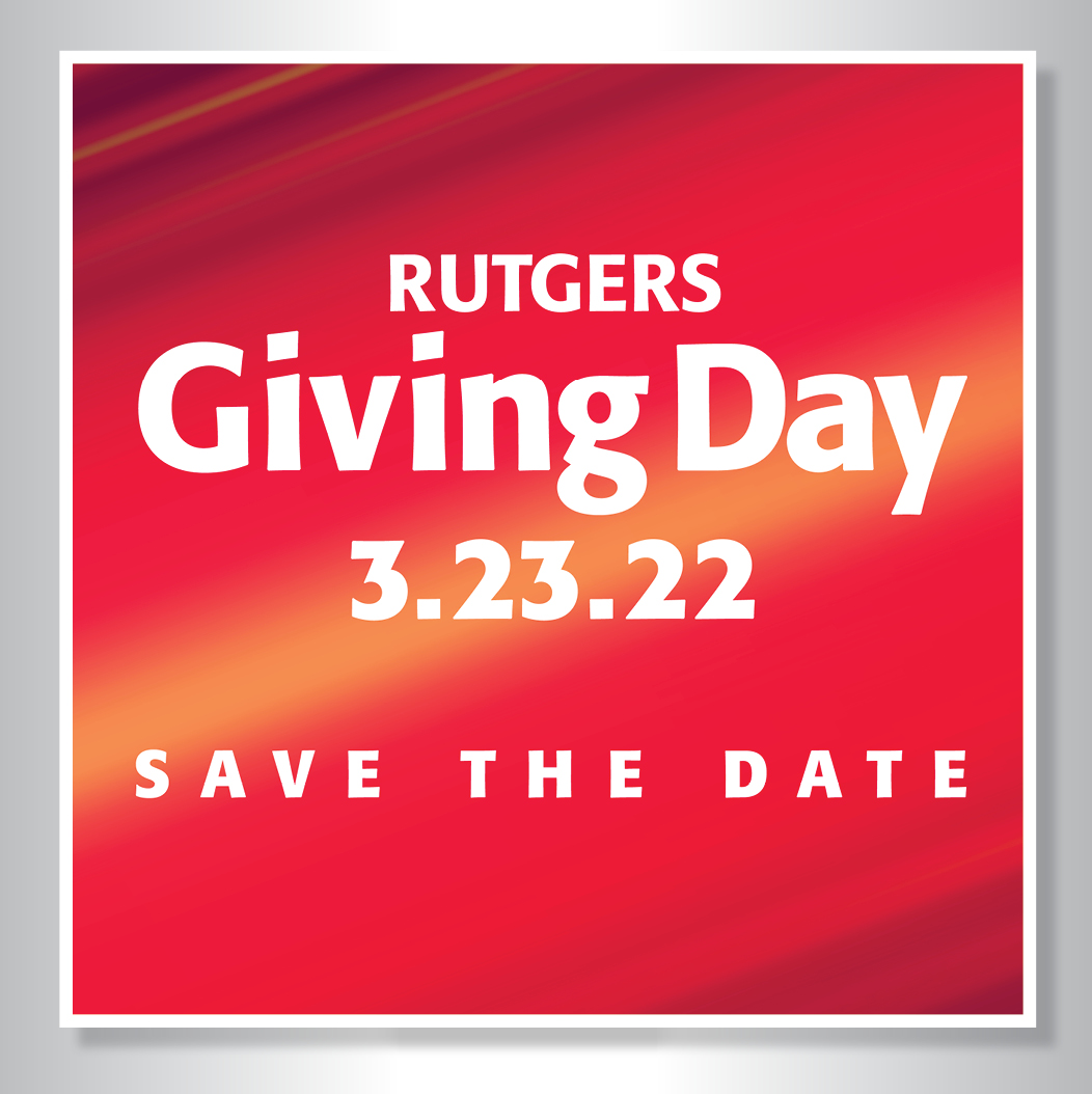 Help <a href="/RutgersU/">Rutgers University</a> help the world by supporting your favorite school or program on #RUGivingDay, March 23. Your gift helps create a brighter future for Rutgers’ students and programs. givingday.rutgers.edu #ScarletKnights #rutgerspreneurs